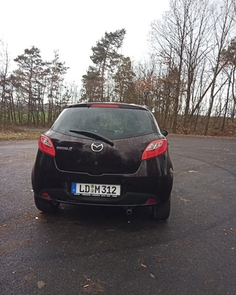 Mazda 2 cena 21800 przebieg: 114000, rok produkcji 2013 z Bolesławiec małe 232